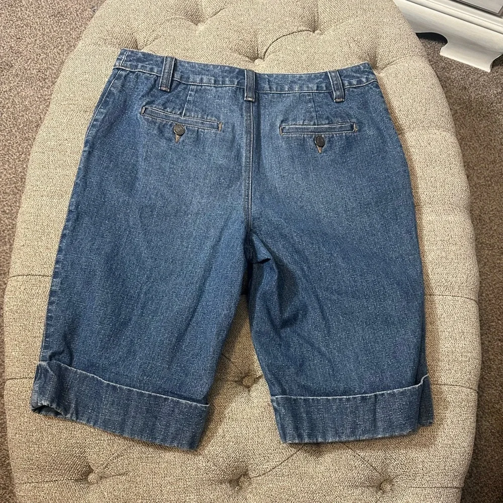 Vintage Denim Bermuda‎ Shorts